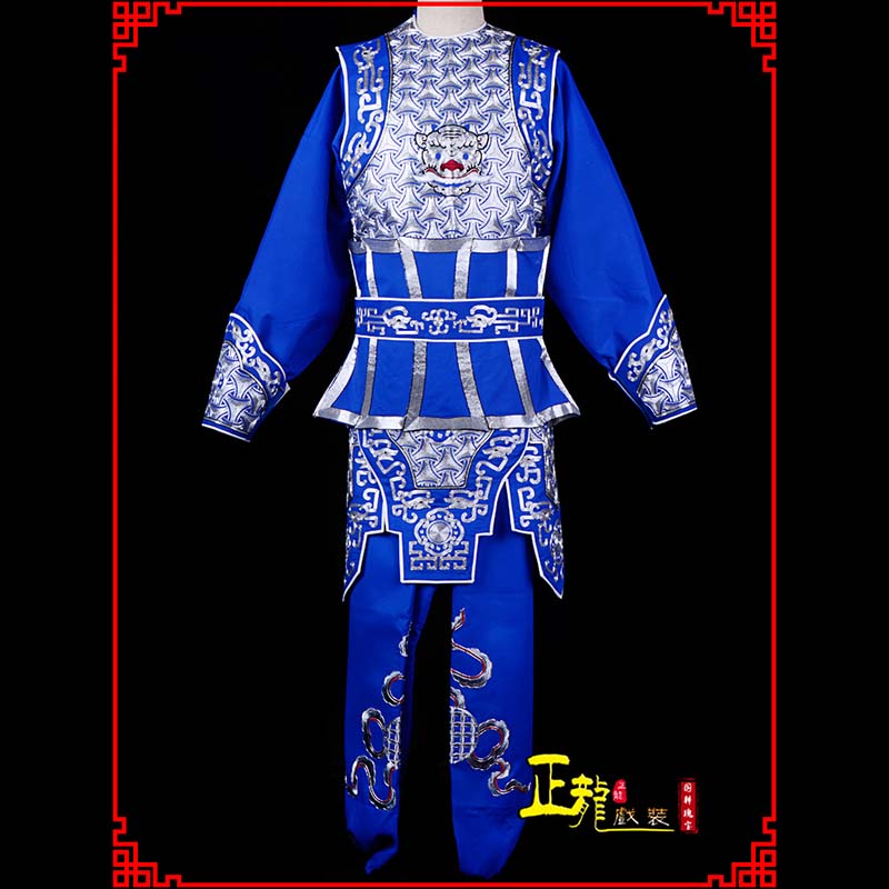 克拉玛依武生戏服云肩侉子男兵衣